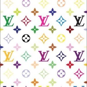 ISO Louis Vuitton white multicolor